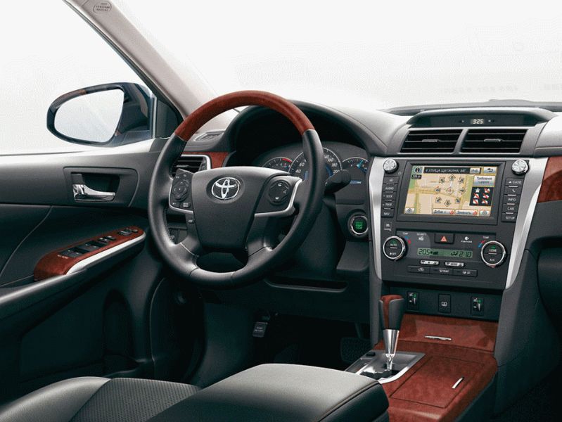 sedan toyota  | toyota camry 5 | Toyota Camry (Тойота Камри) 2013 2014 | Тест драйв Toyota Toyota Camry 