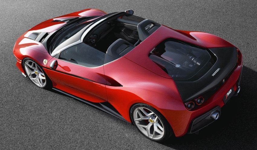 sport kary kabriolety ferrari  | ferrari j50 2 | Ferrari J50 (Феррари Джи50) | Ferrari J50 