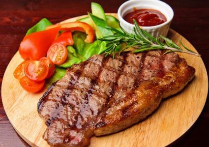 kulinariya  | klassicheskiy steyk 2 | Классический стейк | Мясные блюда 