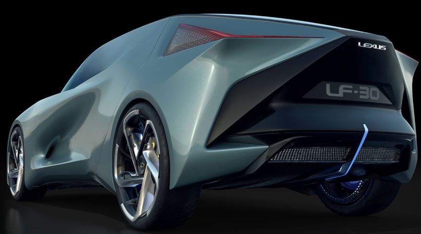 yelektromobili koncept avto  | lexus lf 30 electrified 3 | Lexus LF 30 Electrified (Лексус ЛФ 30 Электрифиед) | Lexus LF 30 Electrified 